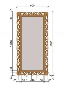 Mirrors and frames (RM_0859) 3D model for CNC machine